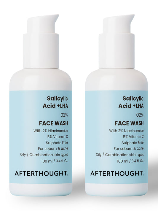 2% Salicylic Acid Face Wash - Pack of 2